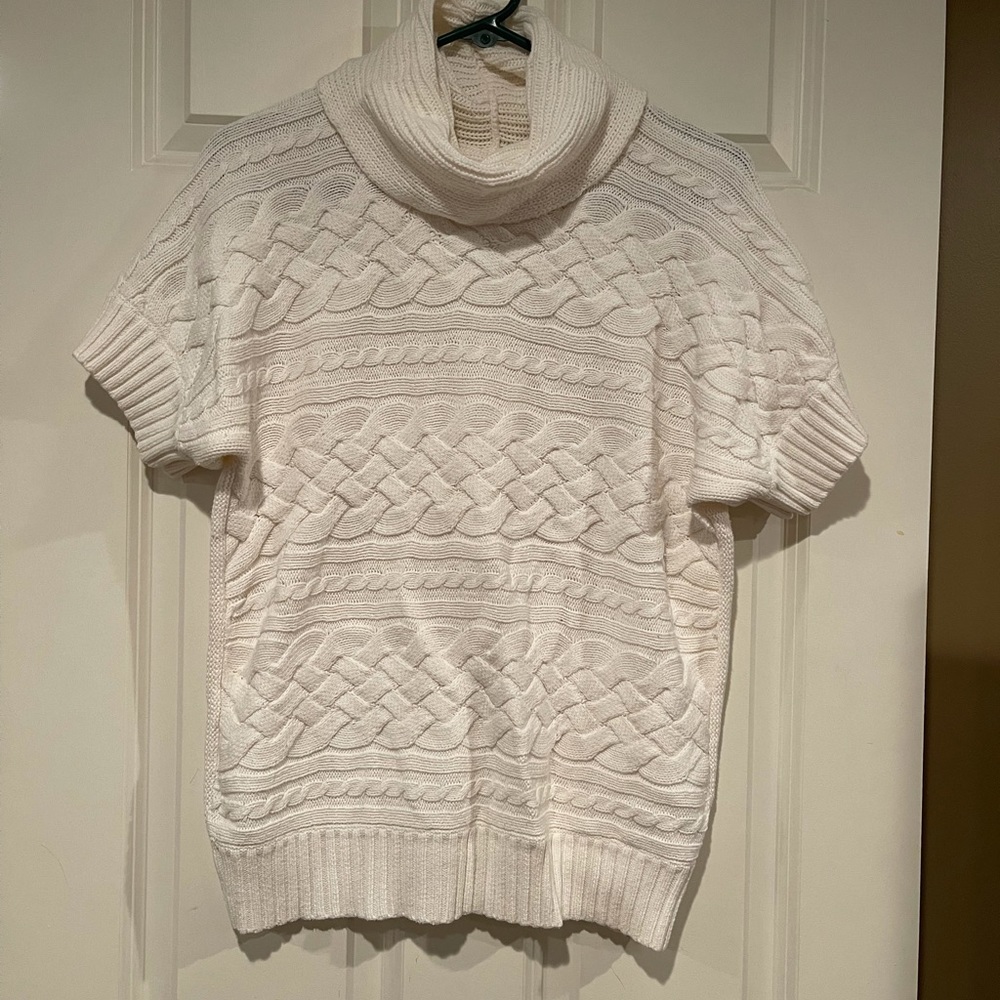 Off white cowlneck sweater